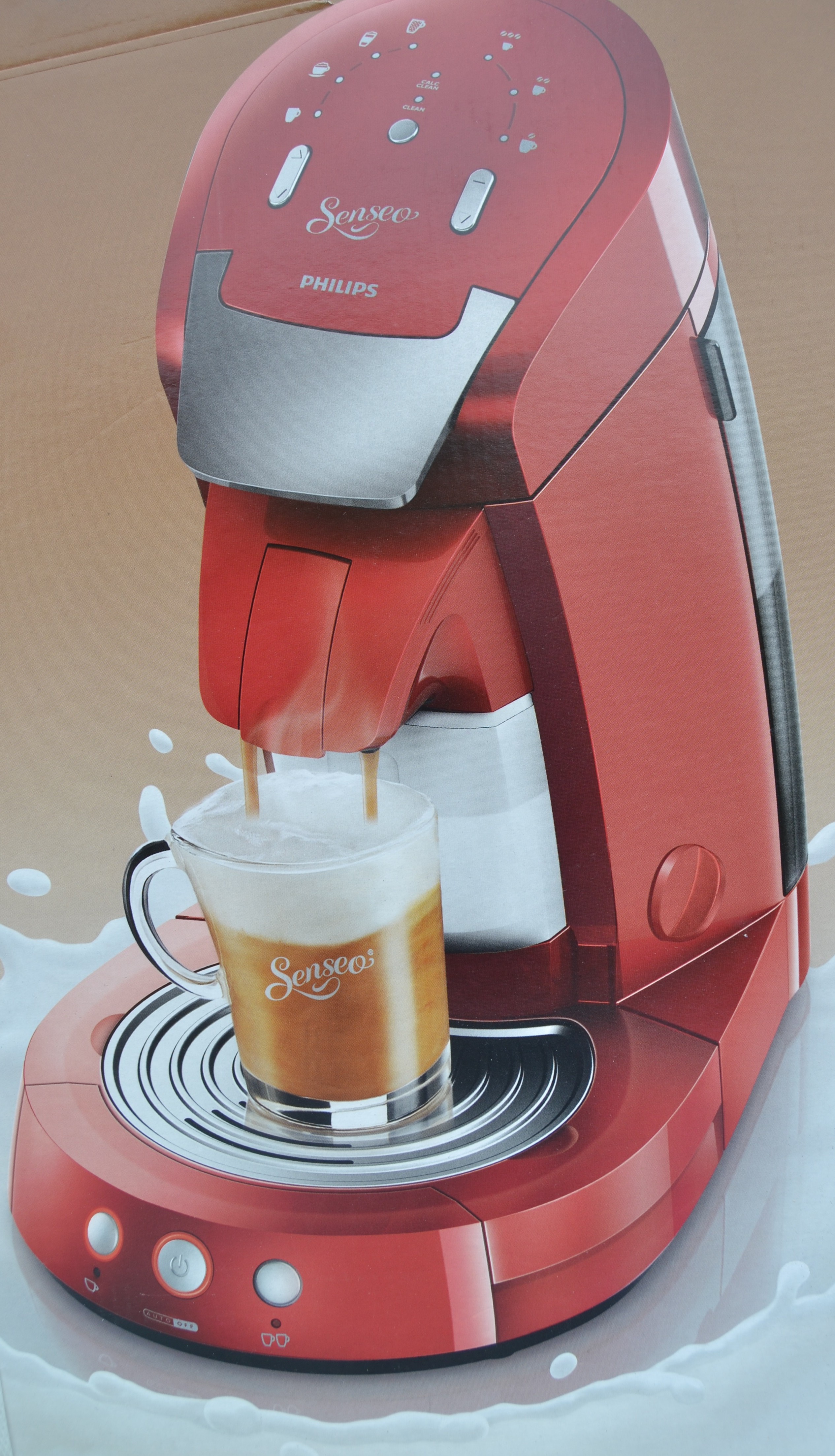 Philips Hd7854 60 Senseo Latte Select Kaffeepadmaschine Bedienungsanleitung Philips Senseo Latte Select HD7854/60 Pad Kaffeemaschine rot Neu | eBay